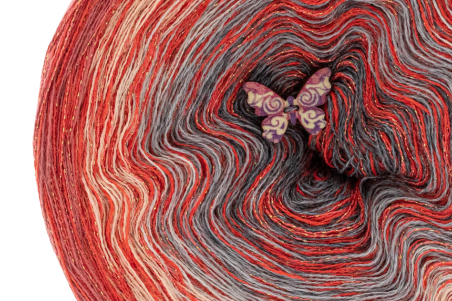 PEACH EMBER BUTTERFLY - MB28