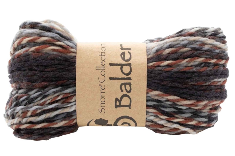 Viking Garn Balder - 818 szarości i brązy