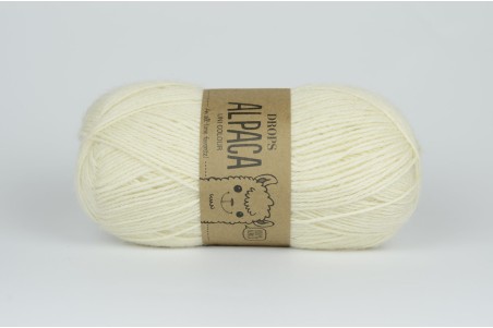 DROPS Alpaca - 0100 ecru