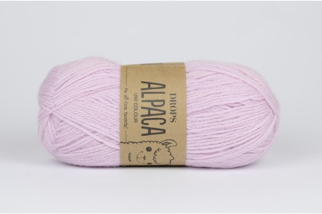 DROPS Alpaca - 3112 różowy z nutką beżu
