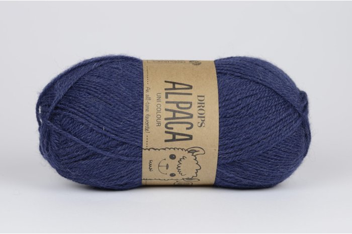 DROPS Alpaca - 4305 ciemny indygo DROPS Alpaca - 4305 ciemny indygo