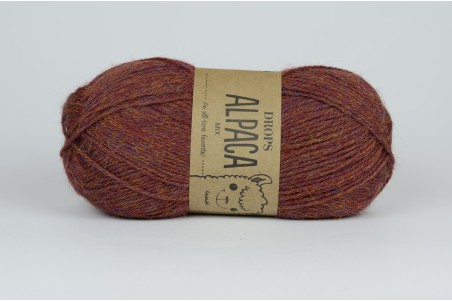 DROPS Alpaca - 5565 bordowo-brązowy