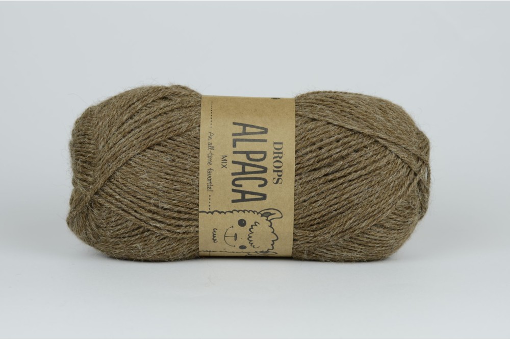 DROPS Alpaca - 0607 jasny brąz