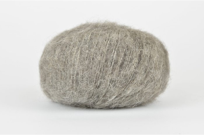 DROPS Brushed Alpaca Silk - 03 szary DROPS Brushed Alpaca Silk - 03 szary