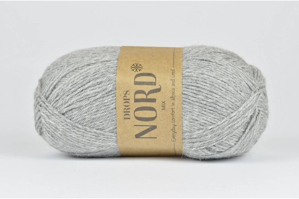 DROPS Nord - 04 jasny szary