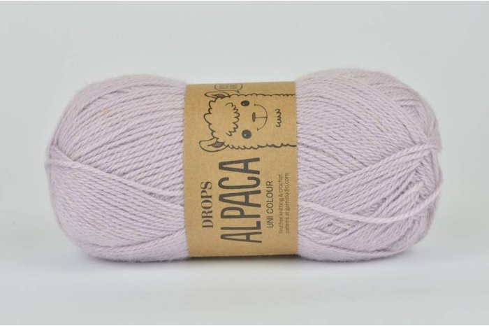 DROPS Alpaca - 4010 jasna lawenda DROPS Alpaca - 4010 jasna lawenda