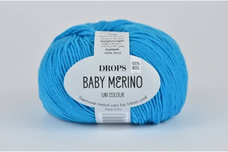 DROPS Baby Merino - 32 turkusowy