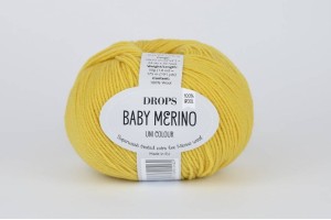 DROPS Baby Merino - 45 cytrynowy