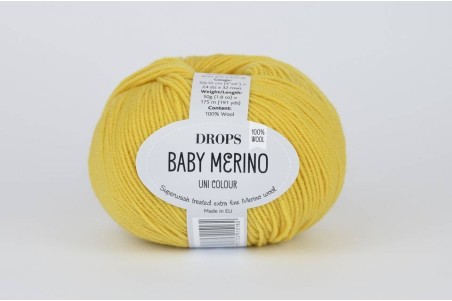 DROPS Baby Merino - 45 cytrynowy
